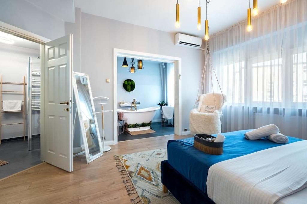 Intercontinental Apart - Massage Terrace Fireplace Boekarest Buitenkant foto